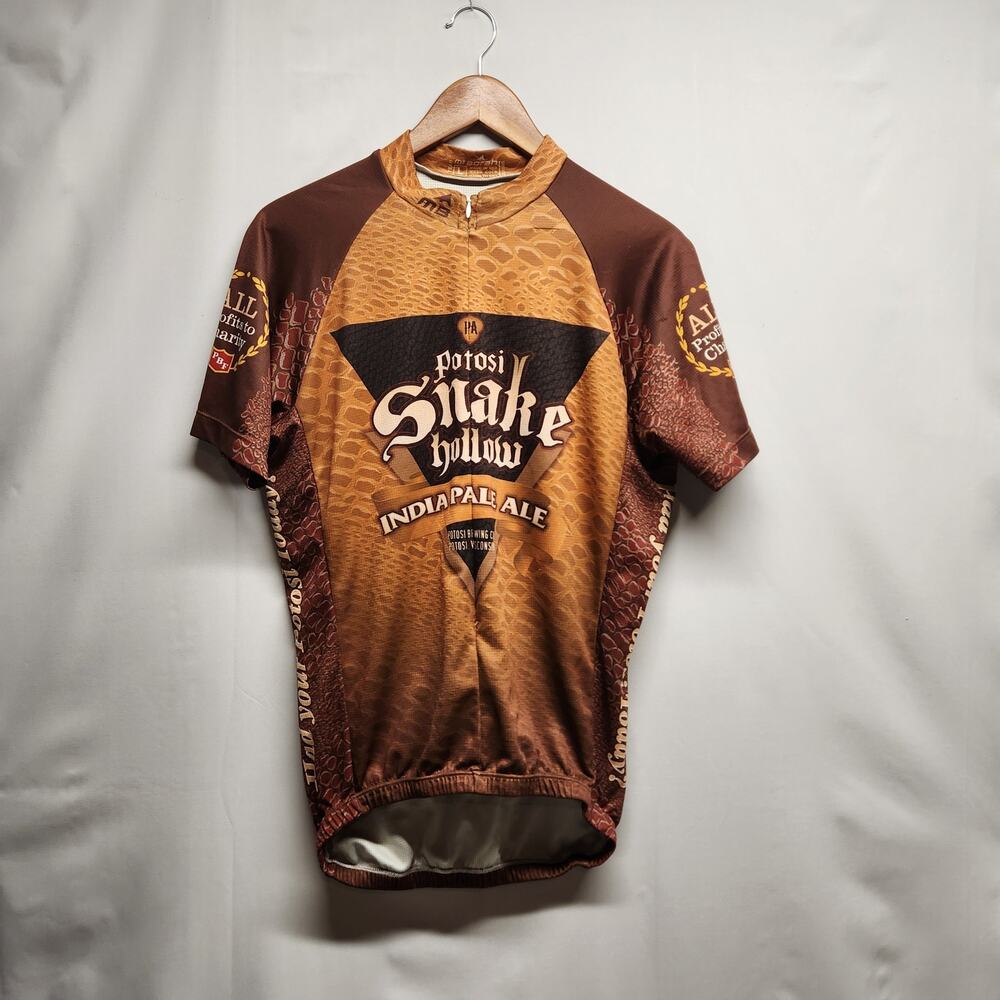 Bike Jersey Mt. Borah Potosi Snake Hollow Large Potosi Wisconsin Brewery